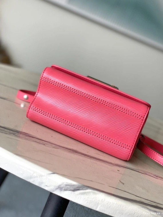 First bag ru TWIST LOUIS PM-19*15*9CM VUITTON 0815